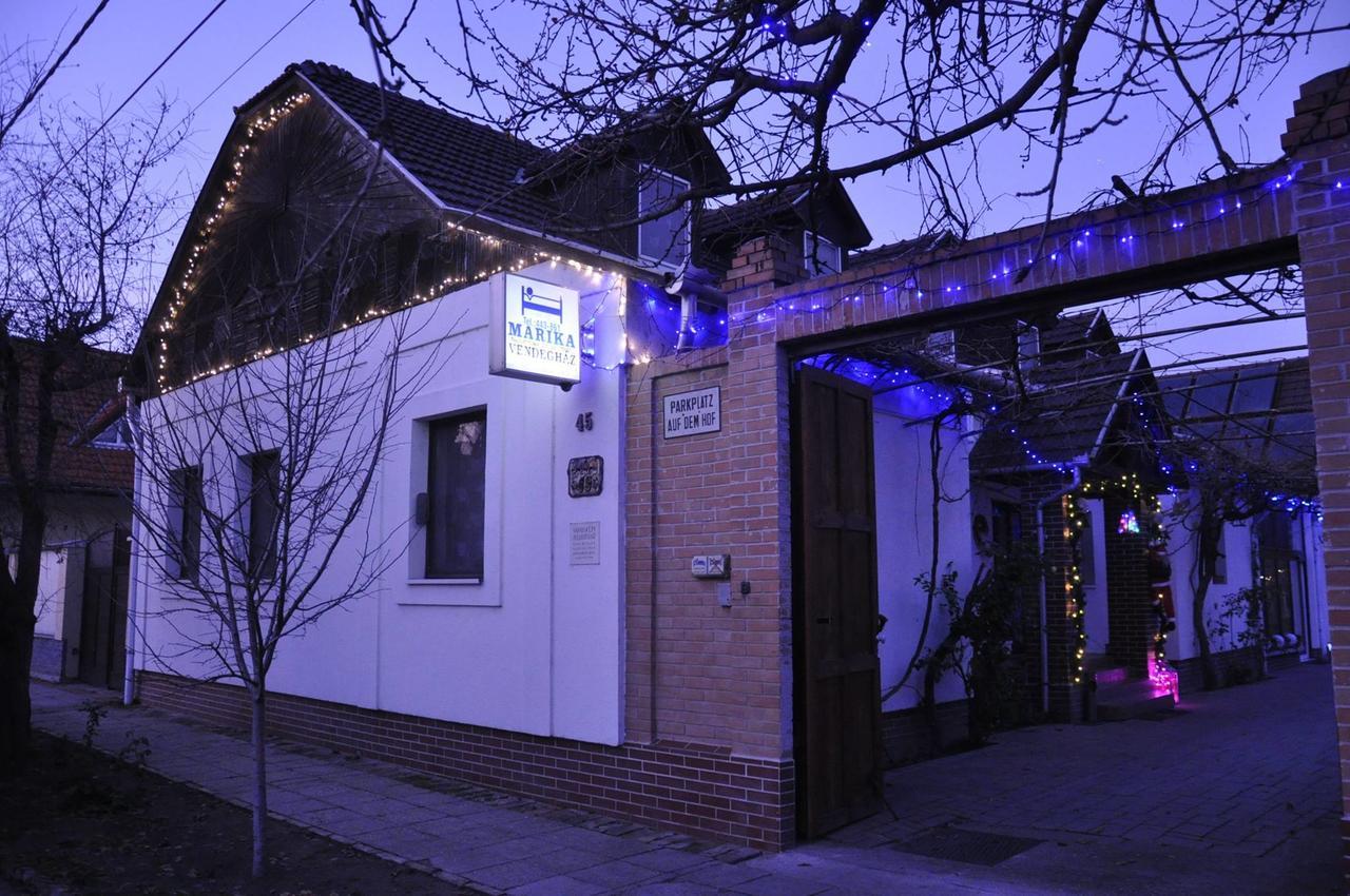 Marika Vendeghaz Hotel Szeged Exterior photo